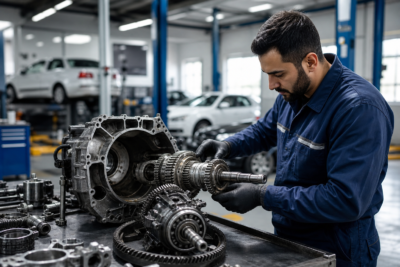 تشخیص سریع مشکل گیربکس در رشت